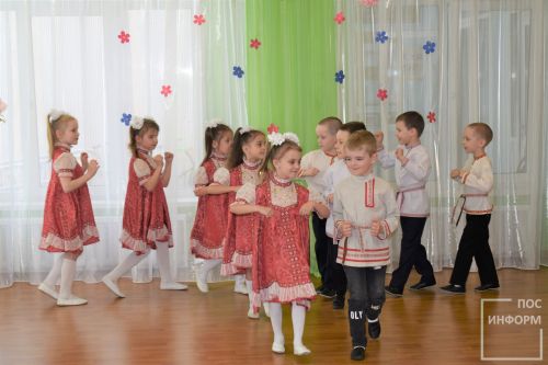 Музыкальная карусель в детском саду «Огонёк»