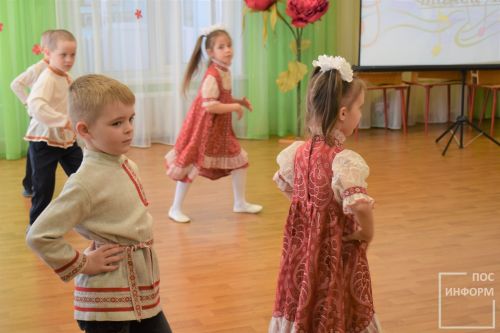 Музыкальная карусель в детском саду «Огонёк»