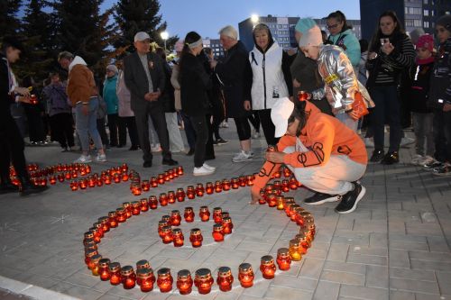 Акция «Свеча памяти» прошла в Камских Полянах