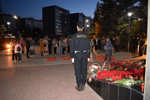 Акция «Свеча памяти» прошла в Камских Полянах