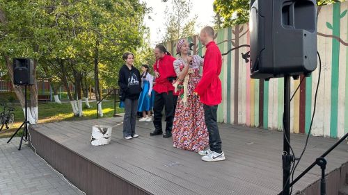 В сквере «Молодежный» состоялась праздничная программа, посвященная Международному Дню семьи