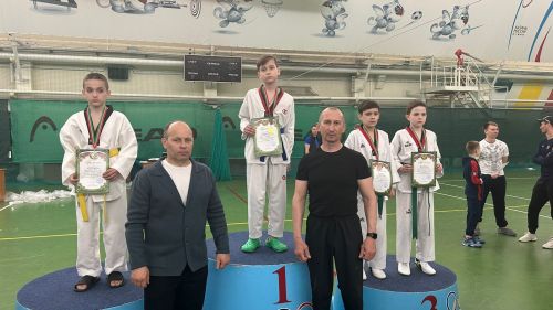 Камполянские тхэквондисты заняли призовые места в Первенстве в г. Казань