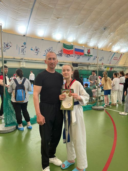 Камполянские тхэквондисты заняли призовые места в Первенстве в г. Казань
