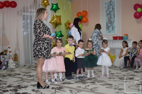 В детском саду «Солнышко» прошел выпускной