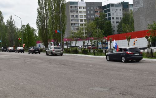 Камполняцы совершили автопробег Дня Победы