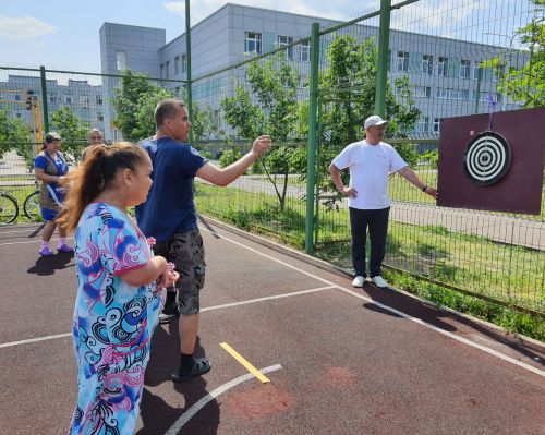 В Камско-Полянском доме-интернате состоялась игра в дартс