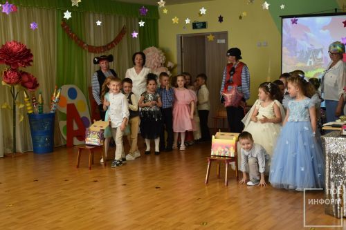 В детском саду «Огонёк» прошёл выпускной бал