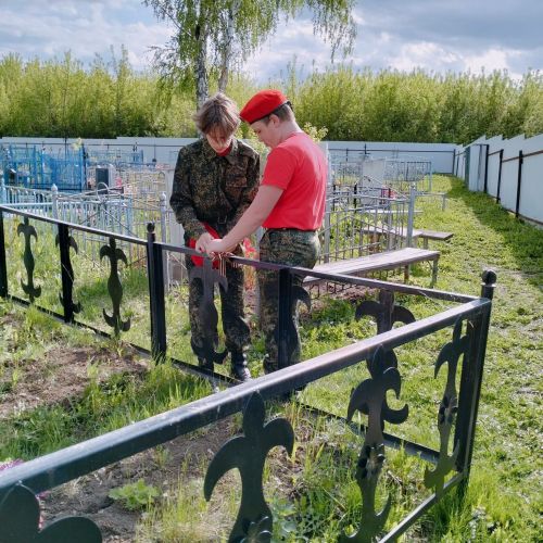 Активисты отряда «Юнармия» и «Форпост» приняли участие в акции «Жить и помнить»