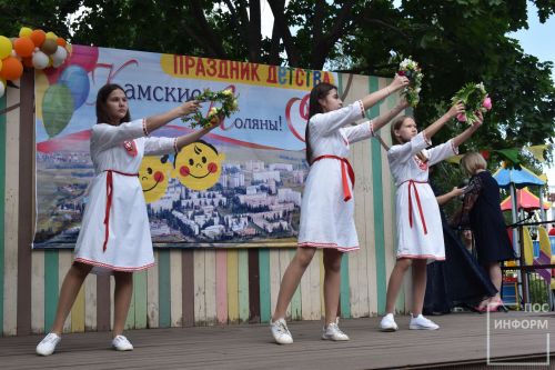 В Камских Полянах прошло мероприятие ко Дню Защиты детей