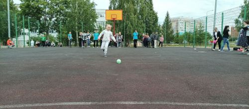 В пришкольном лагере Камскополянской школы № 1 прошло спортивно-оздоровительное мероприятие