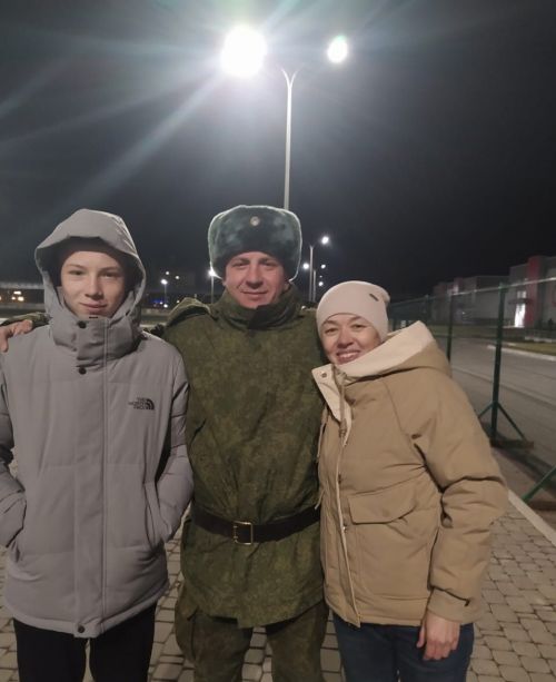 В память камполянского погибшего бойца — Андрея Тукмачёва