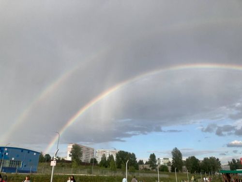 Жители Камских Полян наблюдали редкое явление
