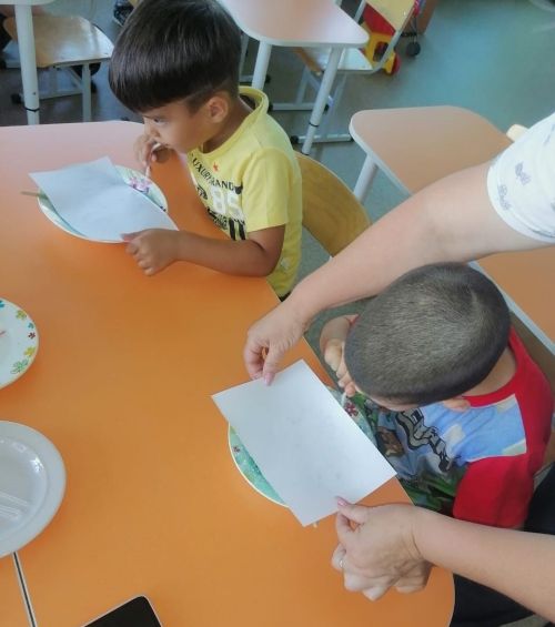 У воспитанников детского сада «Огонек» прошел «День мыльных пузырей»