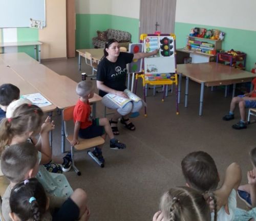 В детском саду «Золотая Рыбка» провели беседу