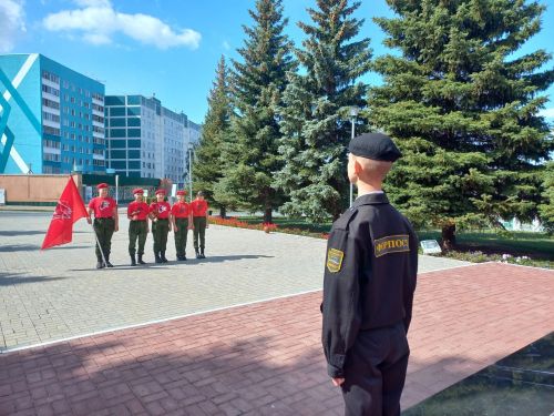 Активисты отряда «Юнармия» учавствовали в акции «Капля жизни»