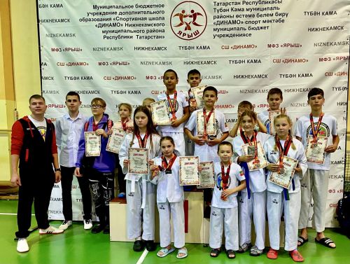 Тхэквондисты Камских Полян приняли участие в открытом турнире по тхэквондо «Нижнекамская осень»