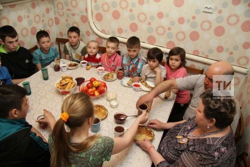 В Татарстане увеличилось число многодетных семей
