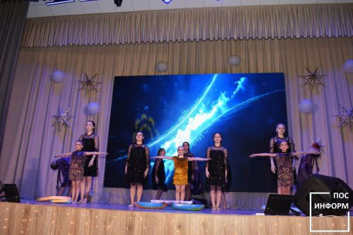 Для жителей Камских Полянах состоялся новогодний концерт