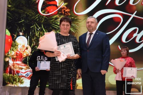 Для жителей Камских Полянах состоялся новогодний концерт
