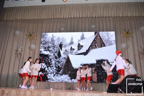 Для жителей Камских Полянах состоялся новогодний концерт