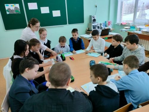 В камполянской школе № 1 прошел урок, посвященный родной природе