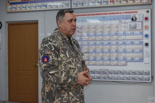 Для школьников выступили участники агитпохода «Марш Памяти»