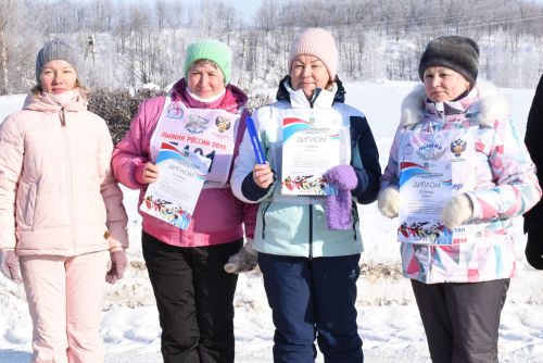 Жители Камских Полян приняли участие в массовом забеге по лыжным гонкам «Лыжня Камских Полян — 2024» (Фоторепортаж)