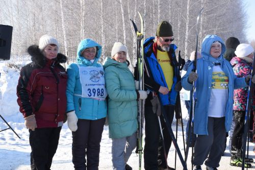 Жители Камских Полян приняли участие в массовом забеге по лыжным гонкам «Лыжня Камских Полян — 2024» (Фоторепортаж)