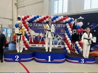 Камполянская тхэквондистка заняла I место в Первенстве ПФО в городе Ульяновск
