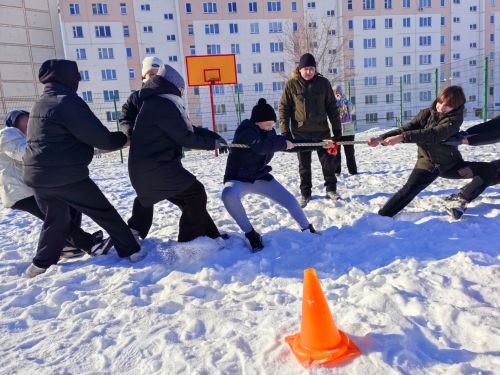 Ученики камполянской школы № 2 приняли участие в весёлых стартах