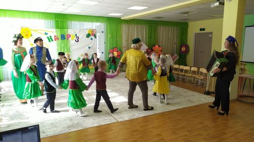 Воспитанники детского сада «Огонек» отметили праздник весны