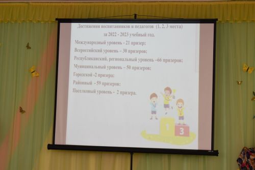 В Детском саду «Золотая Рыбка» прошла конференция для педагогов и родителей по итогам прошедшего года