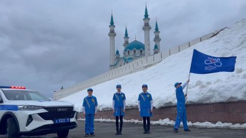 Юные инспекторы дорожного движения празднуют годовщину со дня основания