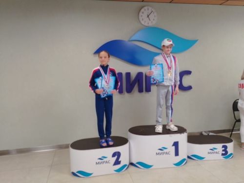 Камполянские пловцы заняли призовые места в Открытом Первенстве по плаванию