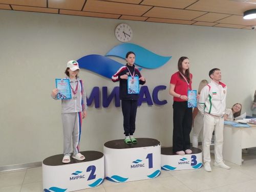 Камполянские пловцы заняли призовые места в Открытом Первенстве по плаванию