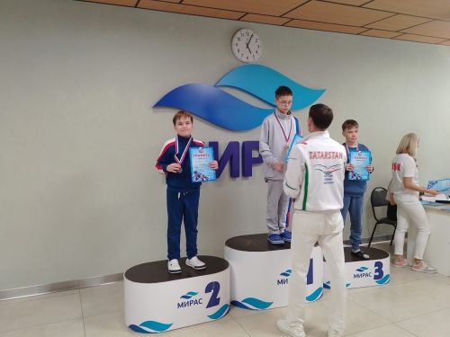 Камполянские пловцы заняли призовые места в Открытом Первенстве по плаванию