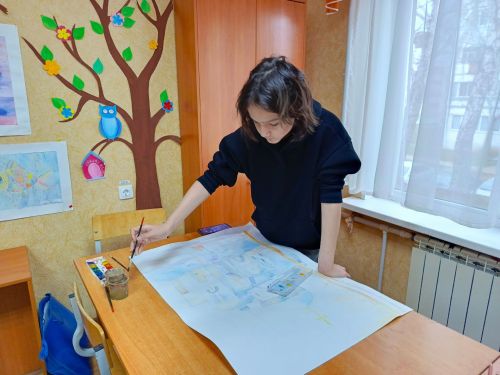 Выпускники ЦДТ «Радуга» готовят выпускные работы