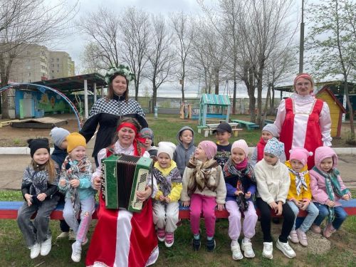 Для воспитанников детского сада «Огонек» провели весеннее развлечение