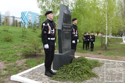 Жители Камских Полян почтили память жертвам и участникам, ликвидаторам катастрофы на Чернобыльской АЭС