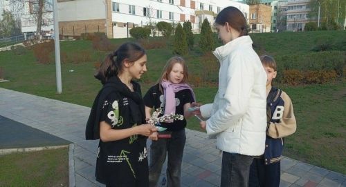 Активисты Детской районной Думы провели акцию «Выбери свой город»