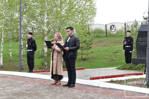 Жители Камских Полян почтили память жертвам и участникам, ликвидаторам катастрофы на Чернобыльской АЭС