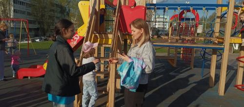 Активисты Детской районной Думы провели акцию «Выбери свой город»