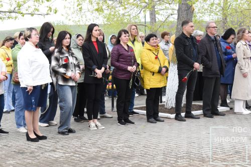 Жители Камских Полян почтили память жертвам и участникам, ликвидаторам катастрофы на Чернобыльской АЭС