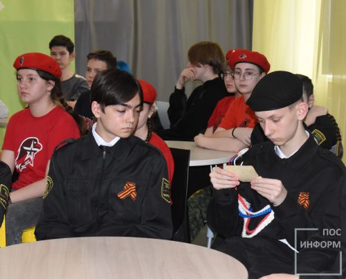 Для учащихся школ прошла встреча с членом Президиума Совета Ветеранов НМР и бывшей несовершеннолетней узницей концлагеря