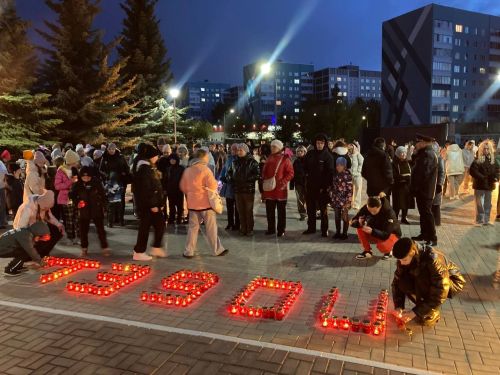 Акция «Свеча памяти» прошла в Камских Полянах