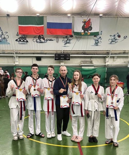 Спортсмены  Камских Полян заняли призовые места в первенстве Республики Татарстан по тхэквондо