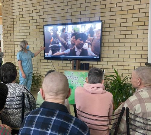 Для «особенных» людей было организовано тематическое мероприятие, посвящённое памяти жертв Холокоста