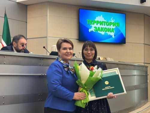 Надежда Хаткевич заняла первое место в конкурсе «Территория закона»