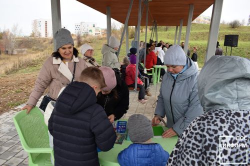 В Камских Полянах прошло открытие нового парка