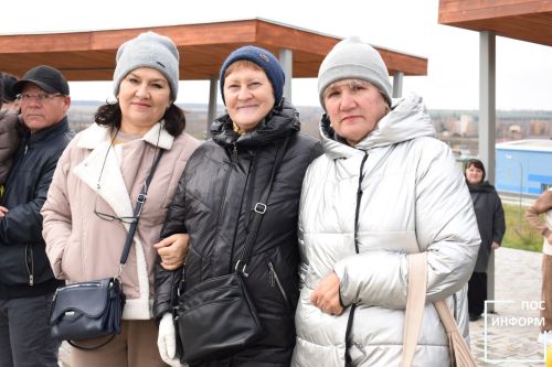 В Камских Полянах прошло открытие нового парка